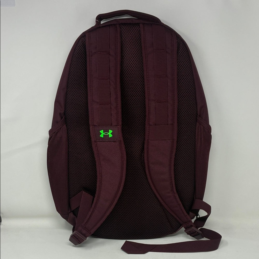 Under Armour Unisex-Adult Hustle 5.0 Backpack – Dark Maroon - Picture 2 of 2